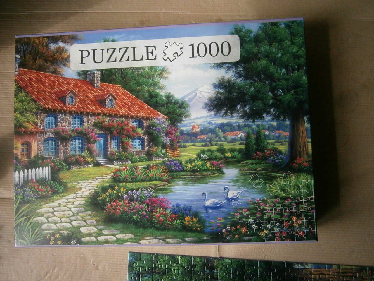Puzzle: Puzzle 1000 Teile Idyllische Hütte – Usato da Pratteln venduto da 66werni