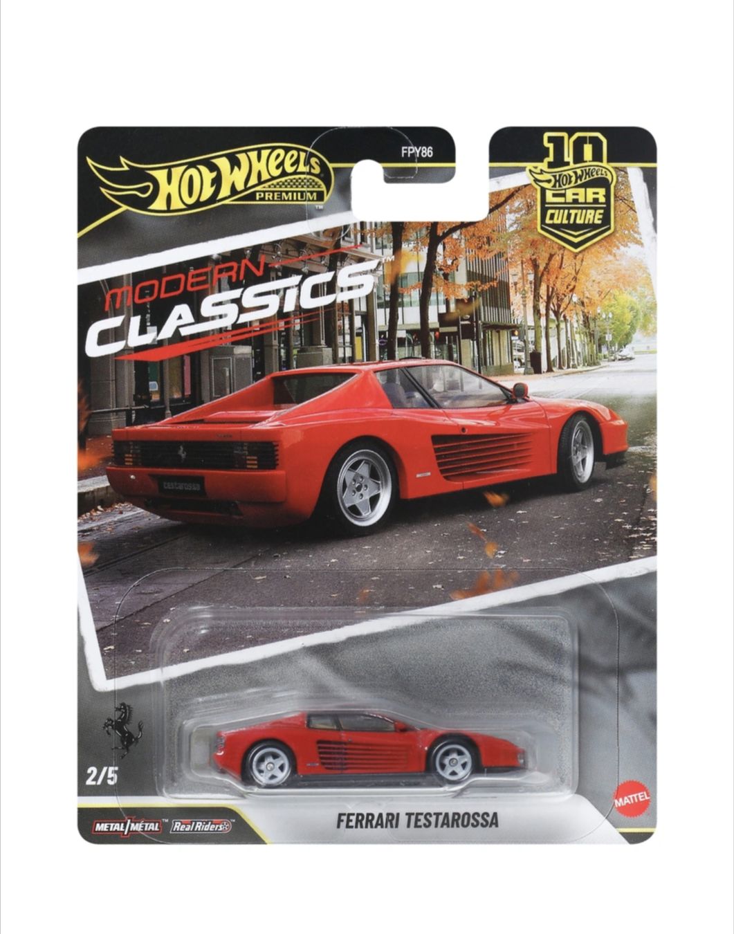 Hot Wheels Modellini d'auto: Hot Wheels Premium - Modern Classics Ferrari Testarossa – Nuovo e nell'imballaggio originale da Widnau venduto da tim_y9wz