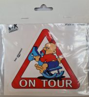 baby on board (on tour) stickers