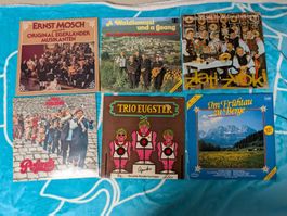 Lot 15x Schweizer Volksmusik, Trio Eugster & Ländler LP Viny