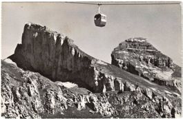 Leysin - Gondelbahn mit Tours d'Aï