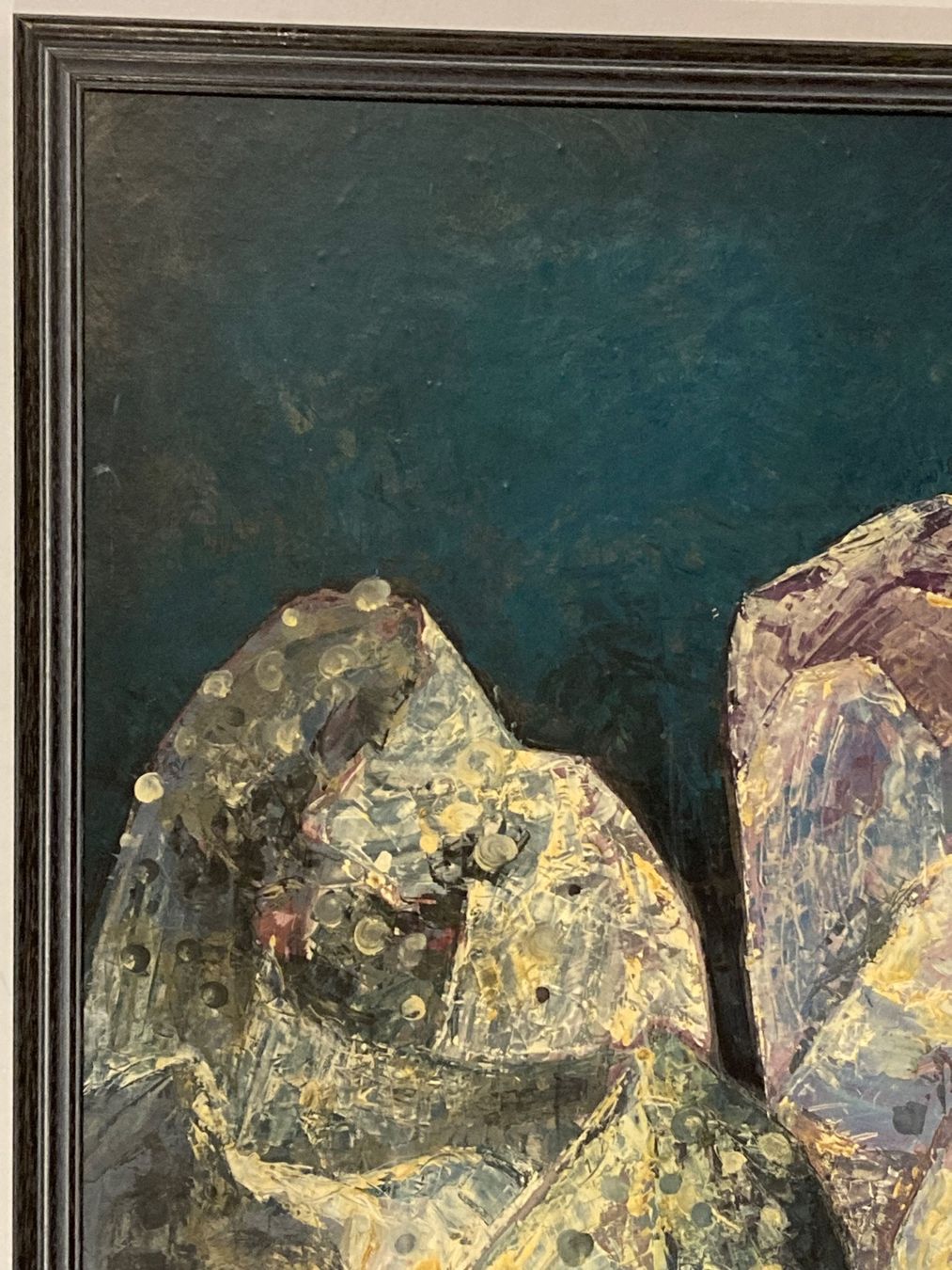 Gemälde: Erwin Stählin 1968 (1901-1970) Kristall Gemälde signiert Nr5 – Gebraucht aus Hirzel von pjn_d7xp 5
