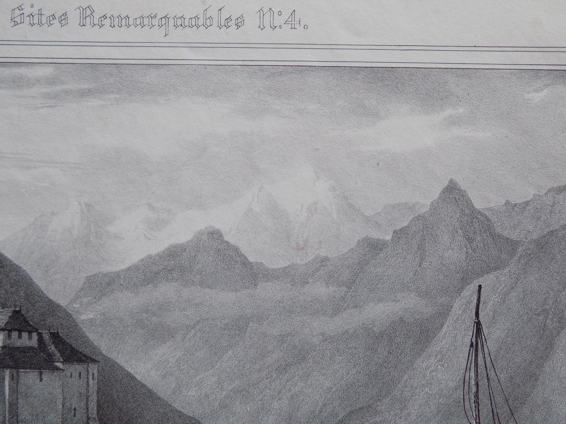 Incisioni: Château de Chillon – Usato da Risch venduto da Rischli15 8