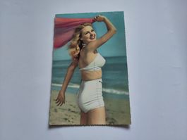 Pinup-Postkarte, Italien gelaufen am 10.07.1959