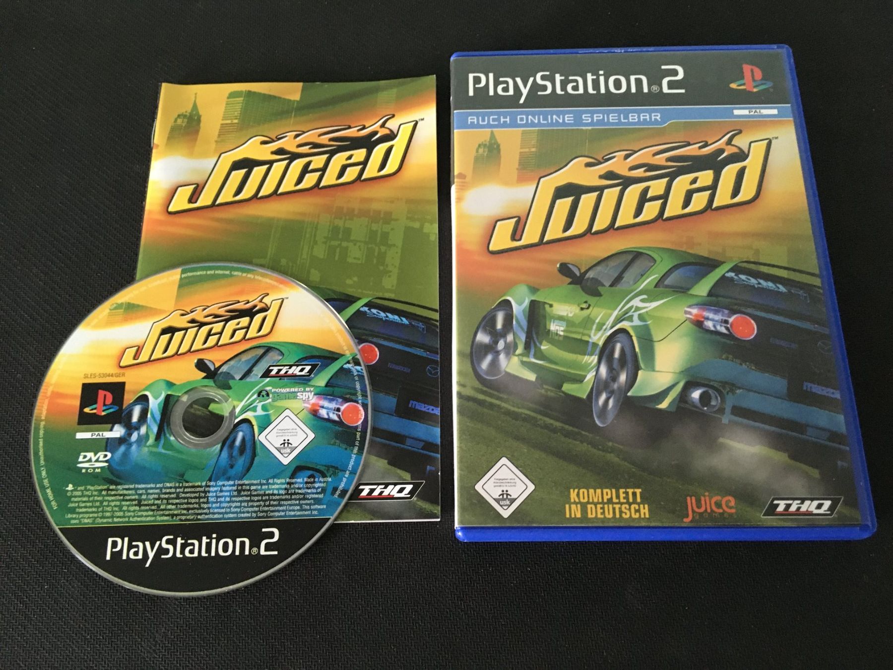 Sony Spiele: Juiced für PS2 / Playstation 2 – Gebraucht aus St.Gallen von sjosjo