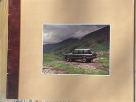 RANGE ROVER Grossformatprospekt prestige brochure deutsch