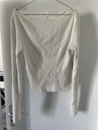 H&M Strickpullover, Gr. L, Off-White, Top Zustand!