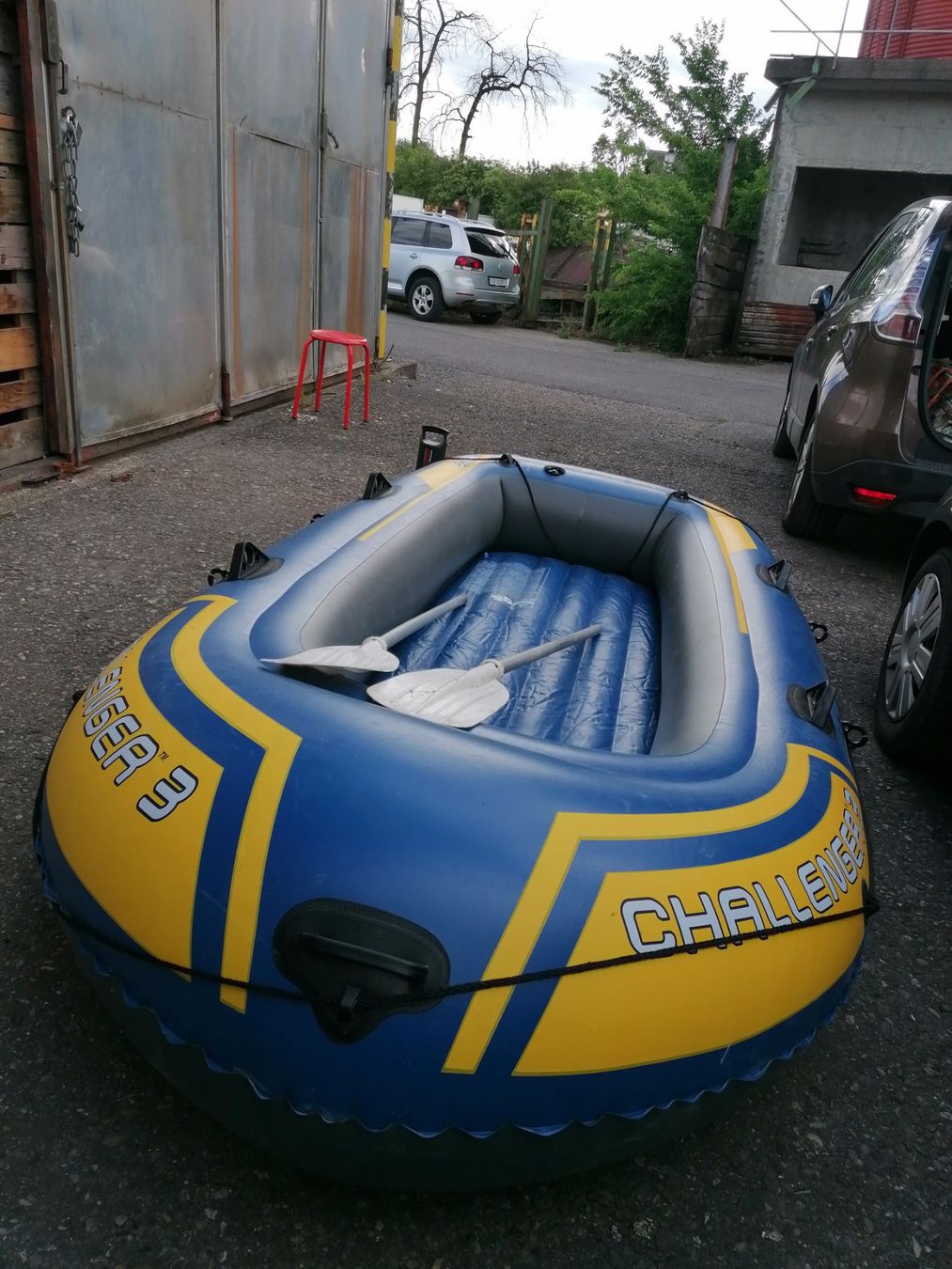 Barche: INTEX Challenger 3 Boot für 3Personne oder 320kg – Usato da Biel / bienne venduto da Sarouch9 2