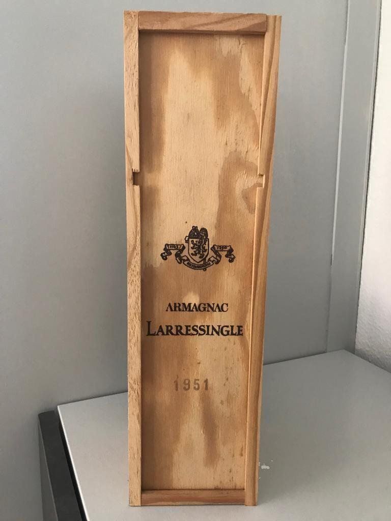 Spirituosen: ARMAGNAC Jg. 1951 Larressingle – Neu und originalverpackt aus Bern von thelabe 2