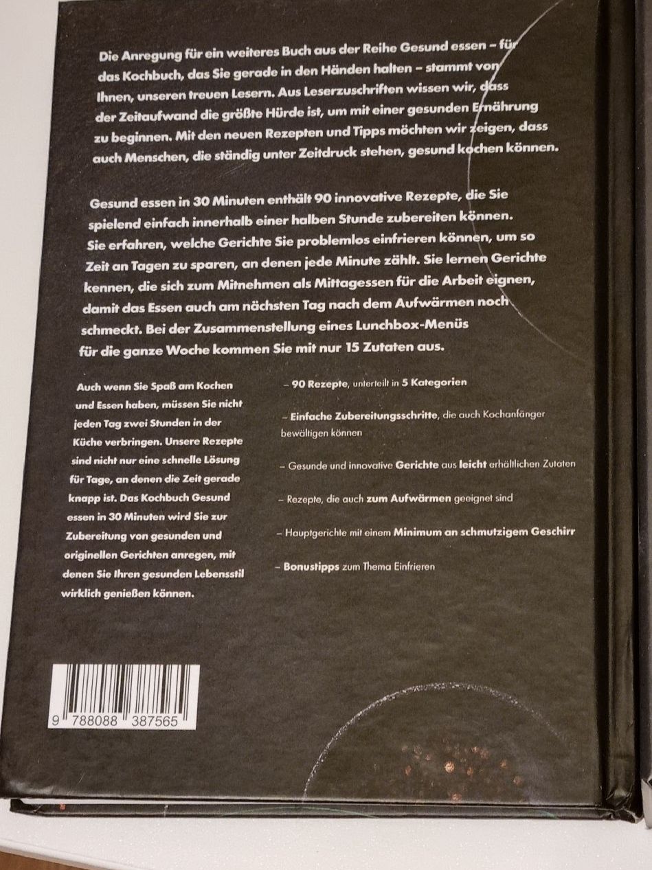 Libri: Gesund Essen Kollektion Kochbuch – Usato da Reichenburg venduto da Mede04 4