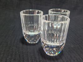 Vintage Swarovski Crystal Schnapsglas 3 Stk