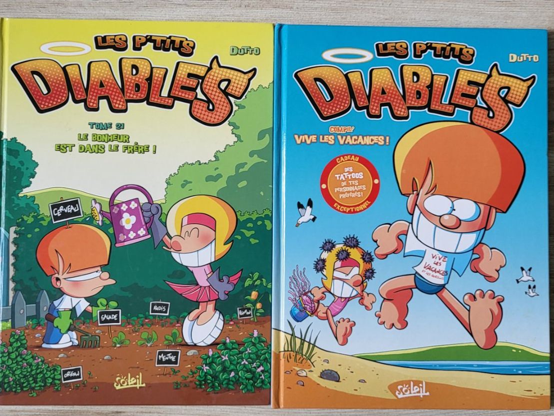 Comics: Lot de 2 BD Les petits diables – Gebraucht aus Sembrancher von Jbc71