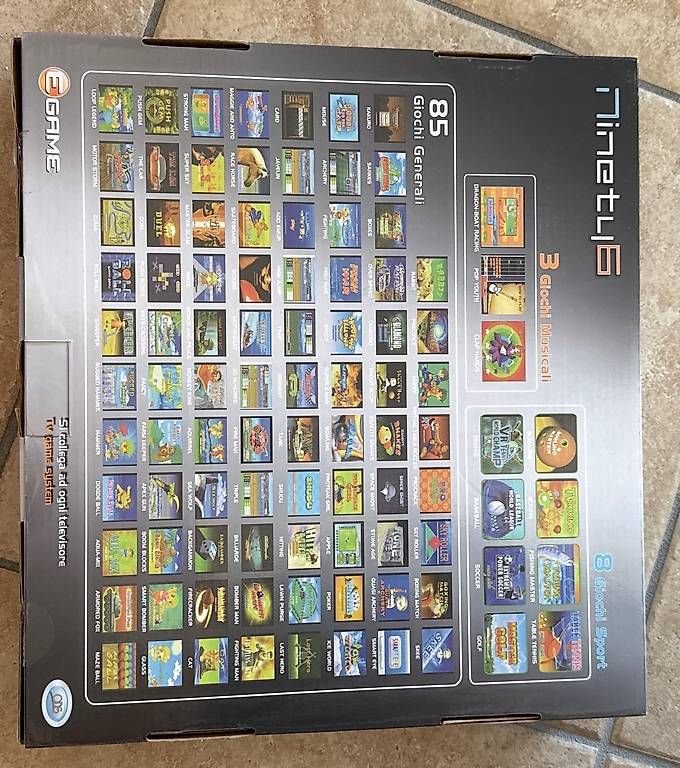 Konsolen: Console E-GAME Ninety6  96 giochi – Neu und originalverpackt aus Locarno von bro_62s9 2