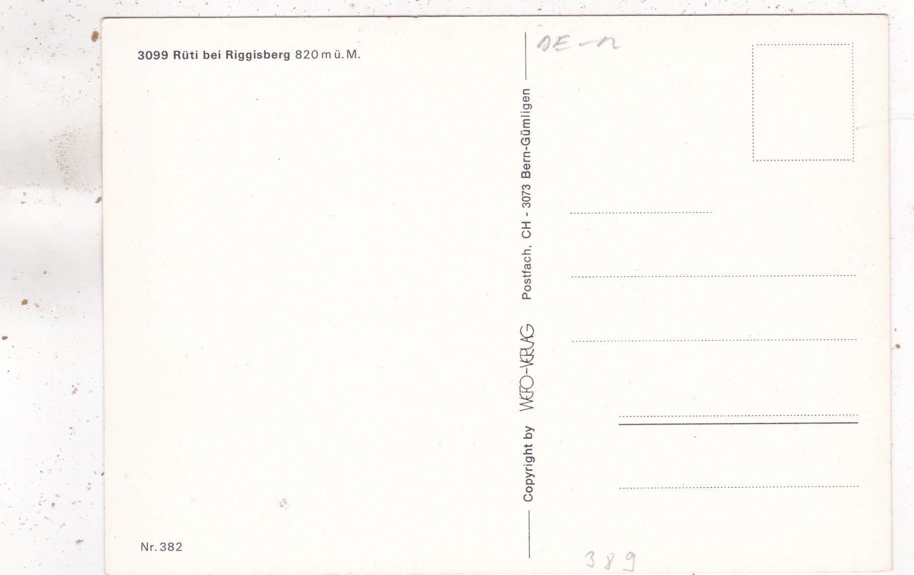 Cartoline postali: Rüti bei Riggisberg – Usato da Herisau venduto da Lisegrat2008 1