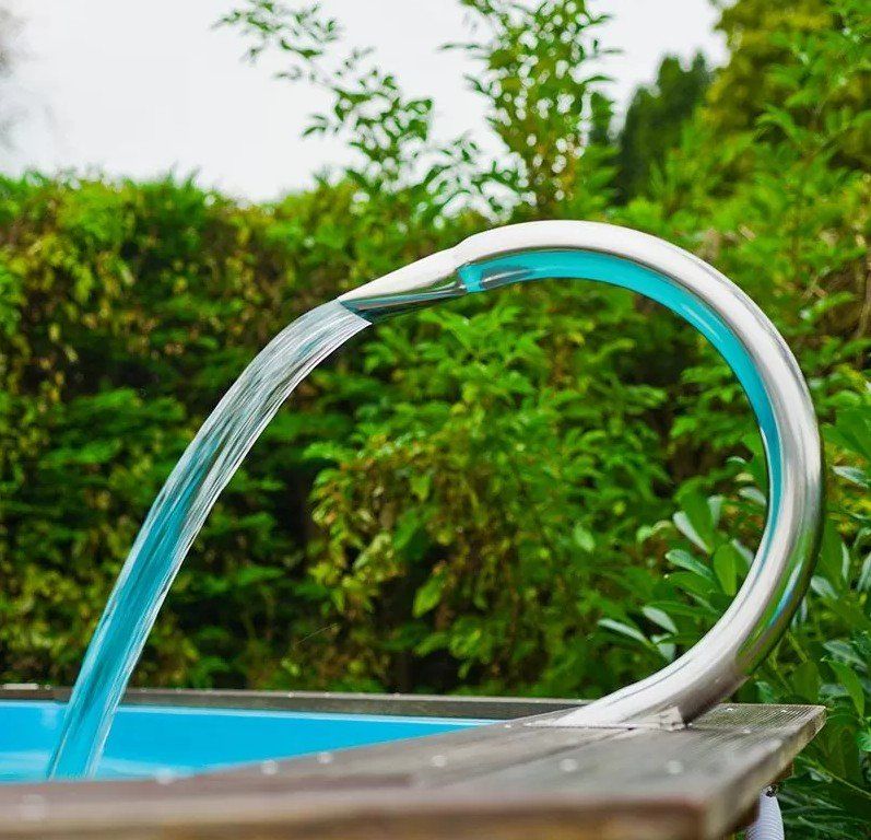Teiche & Zierbrunnen: Cascade de piscine Shower Mamba en Inox – Gebraucht aus Lausanne von UniDecoCasa 2