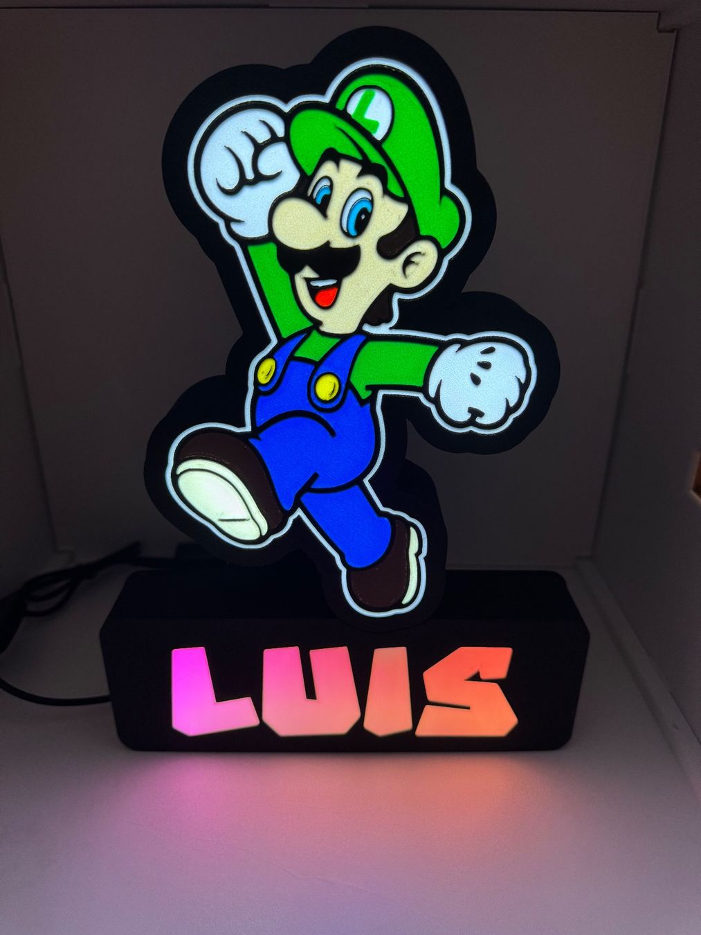 Lampade: Lightbox lampe led LUIGI RGB – Nuovo (secondo la descrizione) da Vicques venduto da PAMB3D 4