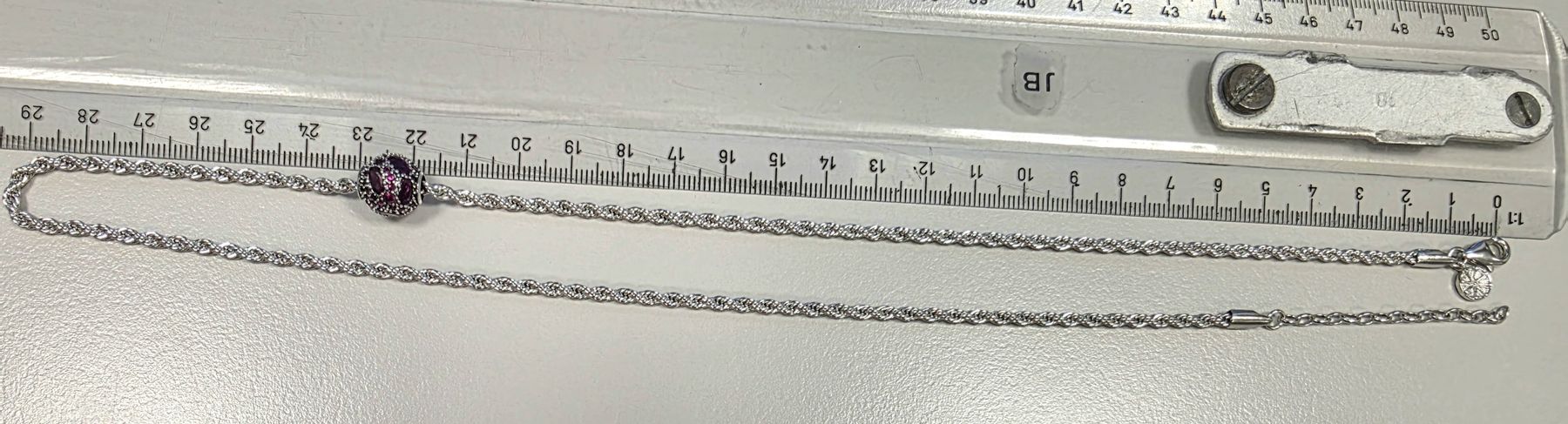 Ketten: Halskette mit Perle Silber – Neu (gemäss Beschreibung) aus Madetswil von triforuz 4