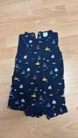 Baby Body dunkelblau mit Motiven Grösse 74