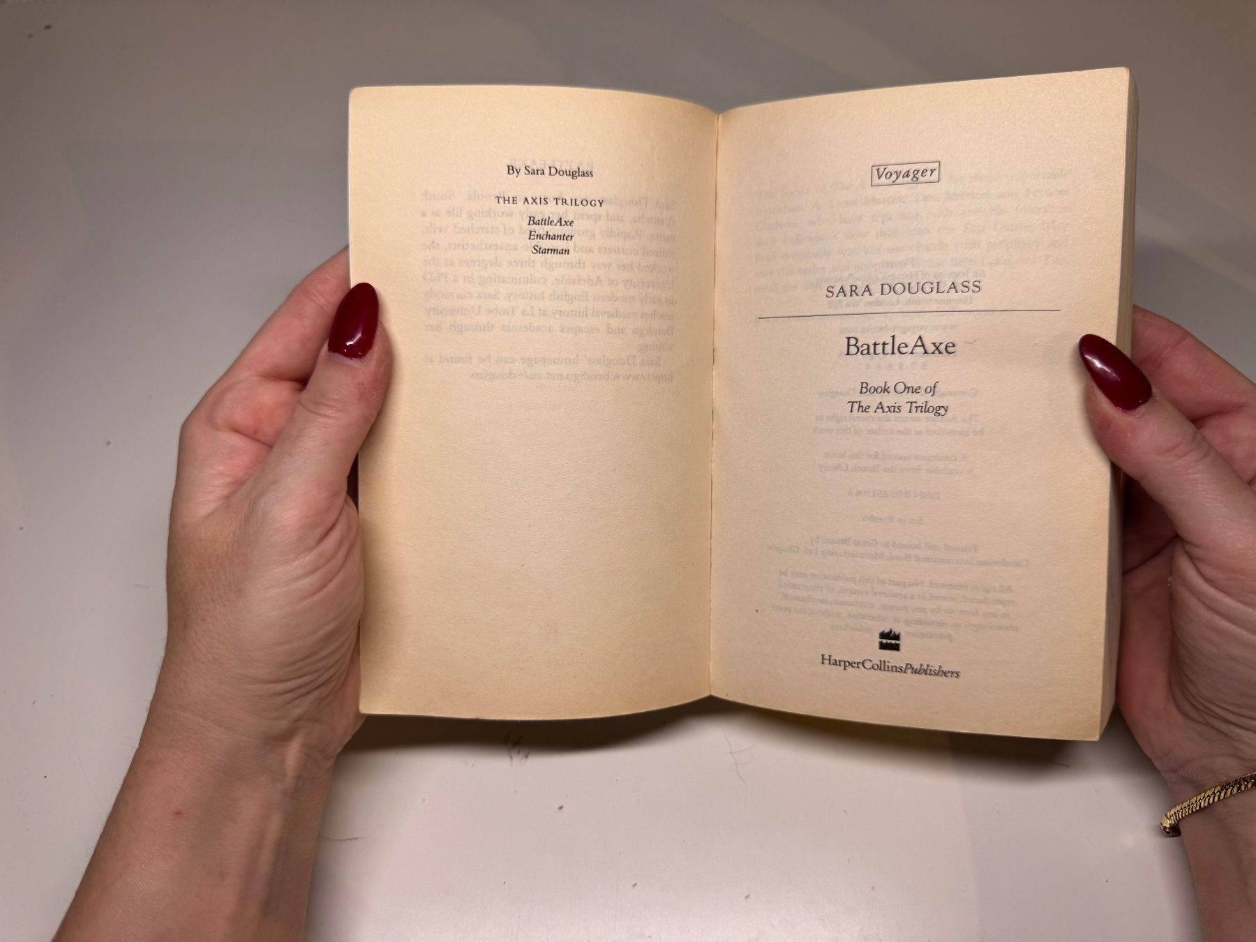 Libri: NOVEL: Sara Douglas, Battleaxe – Usato da Grosswangen venduto da English_books 2