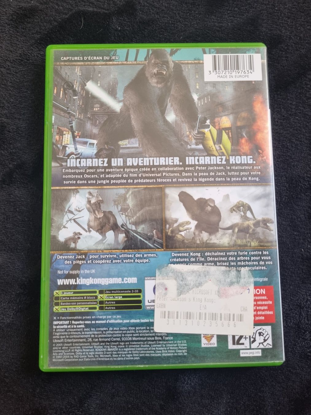 Microsoft Spiele: Peter Jackson's King Kong Xbox – Gebraucht aus Pollegio von Isaiaaaa96 1