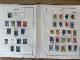 Liechtenstein - 1917 - 1943 mit besseren Werten hoher KW
