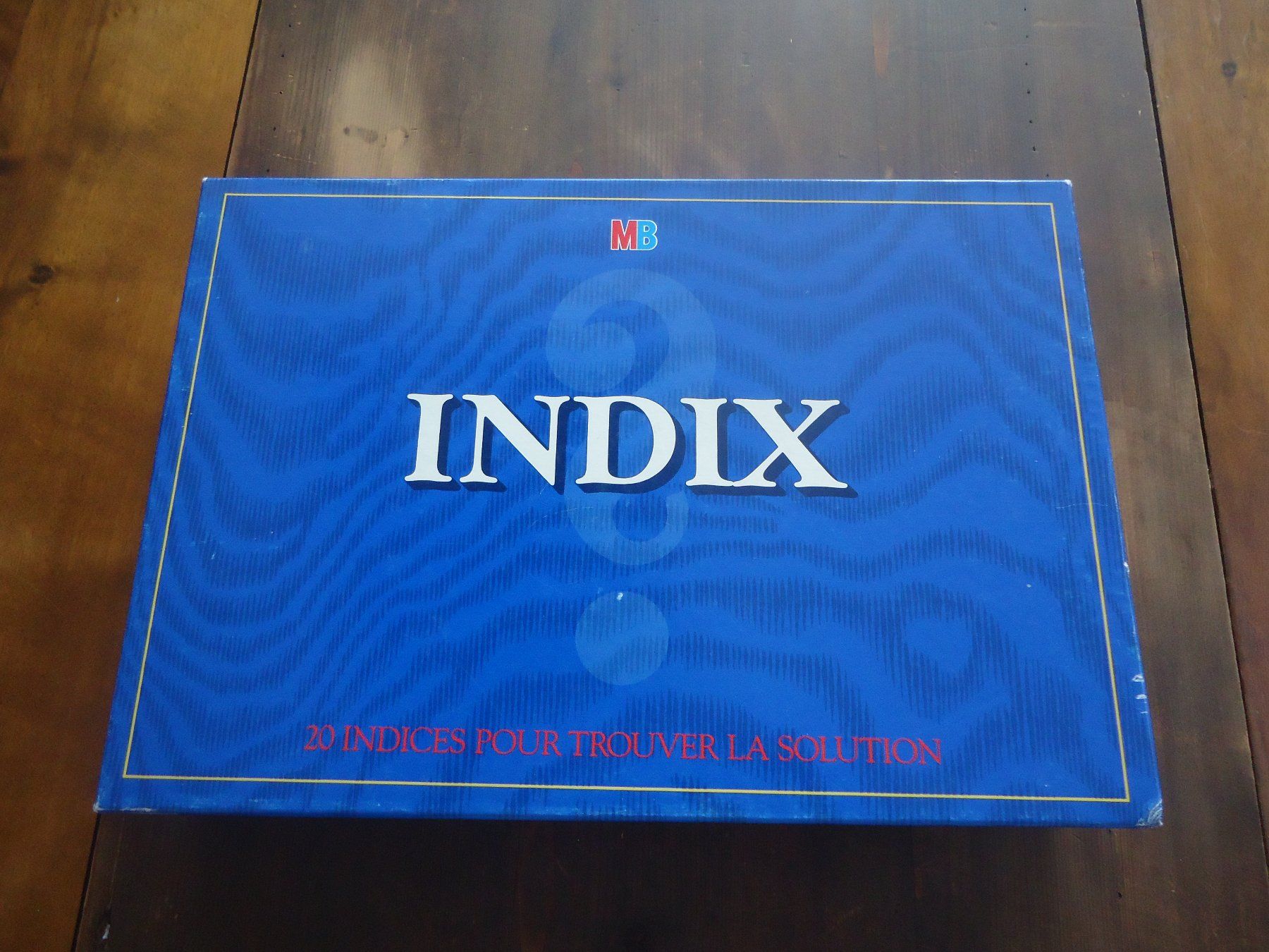 Giochi: Jeu de société - INDIX - MB – Usato da Vessy venduto da mafabe
