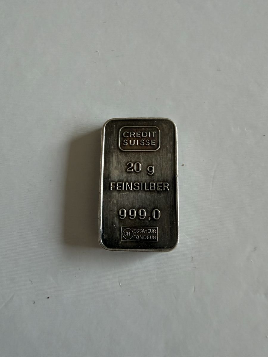Metalli preziosi: Lingot argent fin 20g – Usato da Versoix venduto da WatchesGeneva