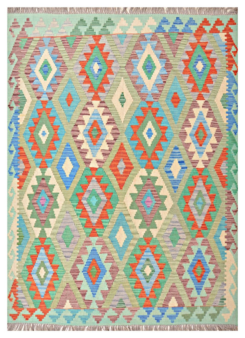 Kelim Tappeti: Oriente Kelim Teppich 150x200 Cm – Nuovo e nell'imballaggio originale da Lahore venduto da Fairways79 6