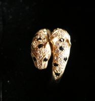 Ring Gelbgold 750 mit zwei Panther  ✨...