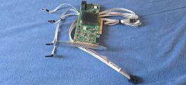 lsi sas controller + SAS-Kabel 4× SATA
