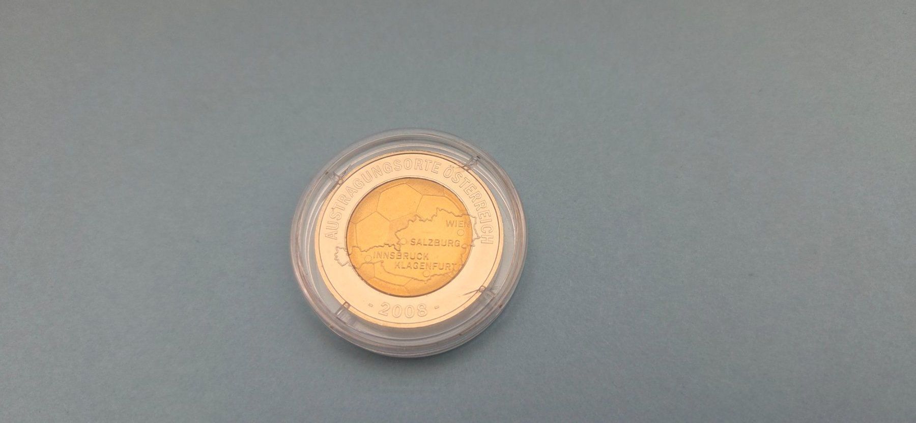 Tutti le monete: EM 2008 Austragungsort Österreich – Nuovo e nell'imballaggio originale da Rütschelen venduto da Urmel16 2