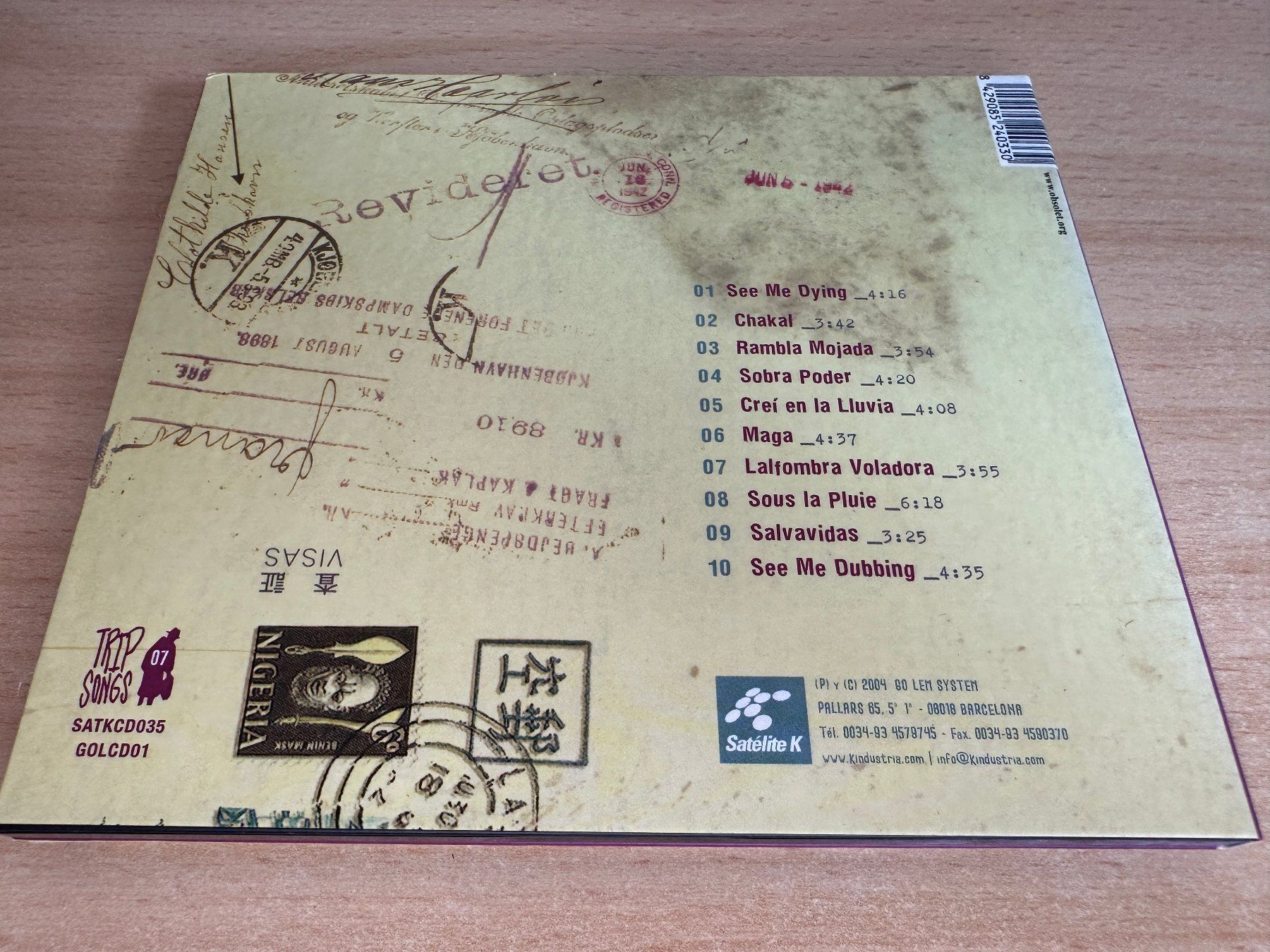 CD: Go Lem System – Viaje – Usato da Rikon im Tösstal venduto da Alpenmutz 1