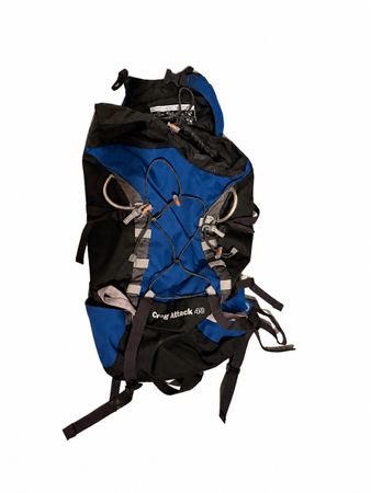 Rucksack Crag Attack 40 blau schwarz neu ungebraucht