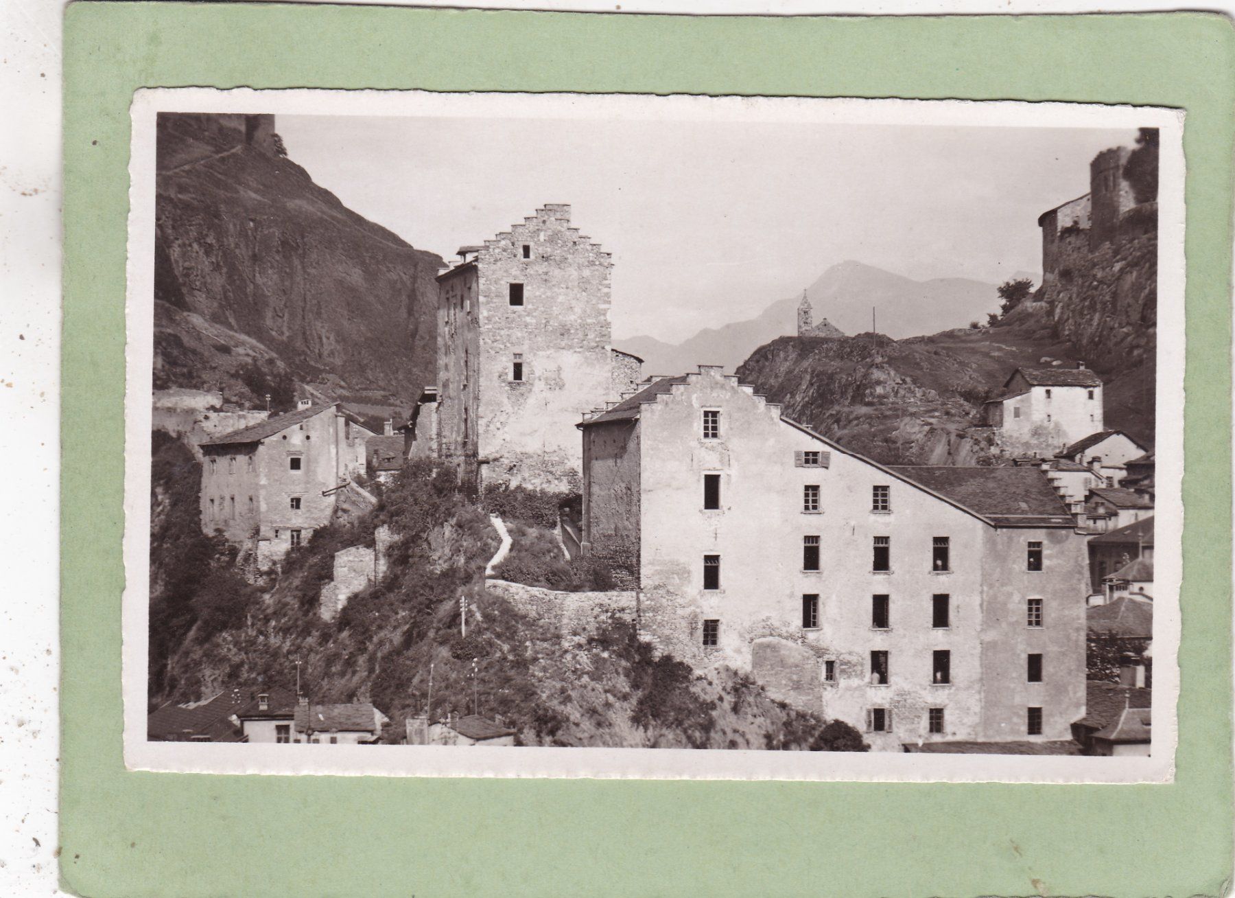 Ansichtskarten: Sion Les Casernes – Gebraucht aus Herisau von Lisegrat2008