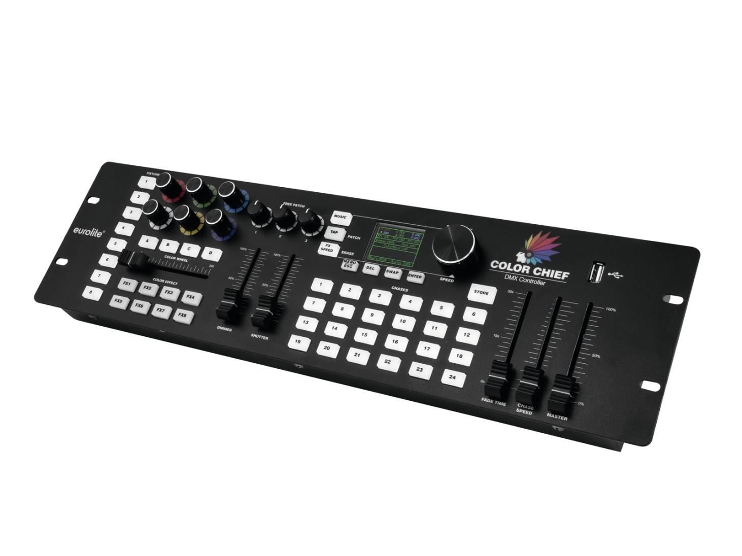 Illuminazione & Effetti luce: Eurolite DMX LED Color Chief Controller – Nuovo e nell'imballaggio originale da Däniken SO venduto da Profog1 7