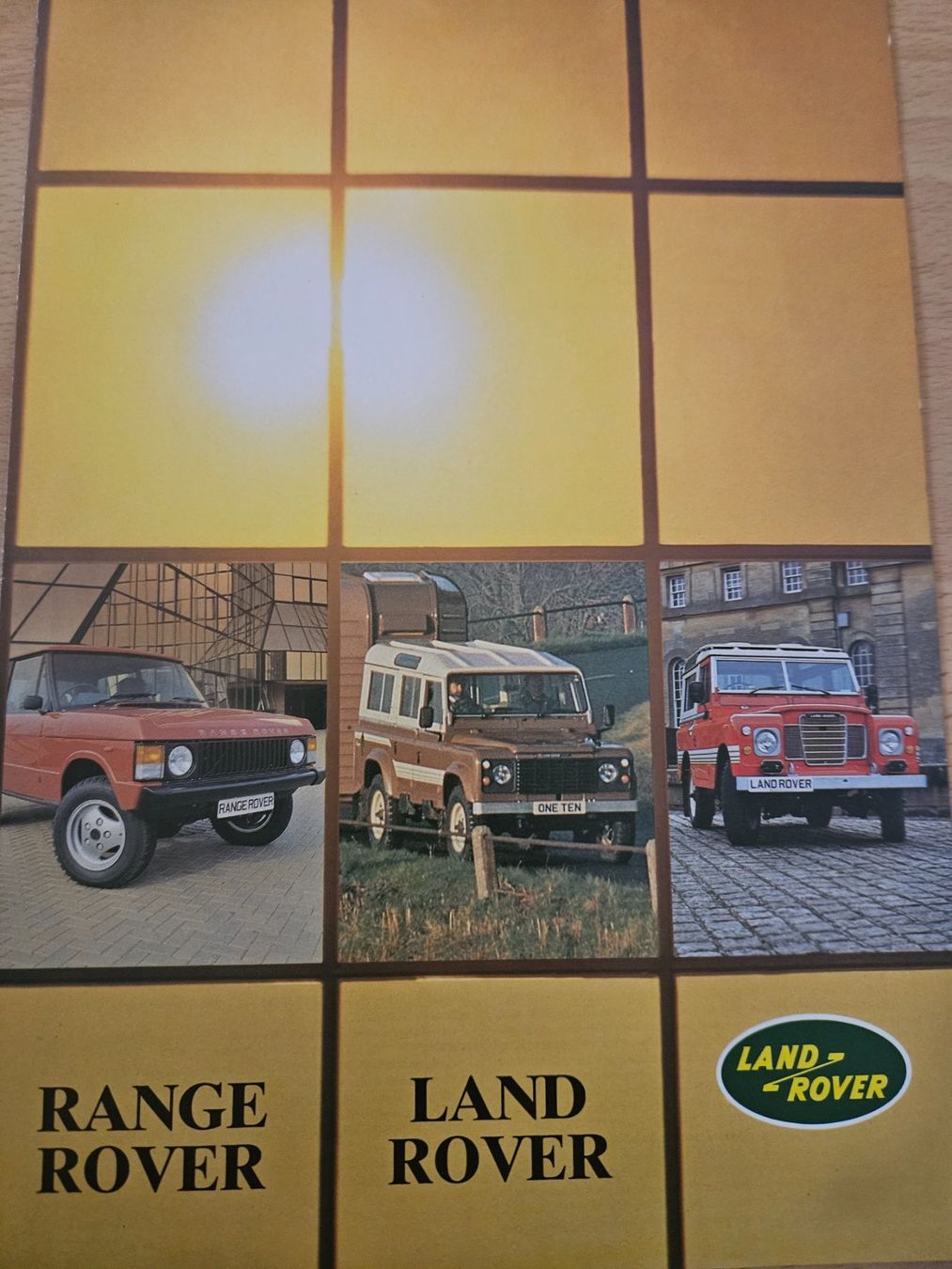 Land Rover Accessori per altri veicoli: Land Rover Modellprogramm 1983 88 110 Range Rover 3.5 xb – Usato da Flawil venduto da sr1_f6st