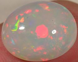 Schöner Opal, 17x14mm, 10.3ct, Rosa, Grün-Blau 🍭🍭🍭🌺🌺