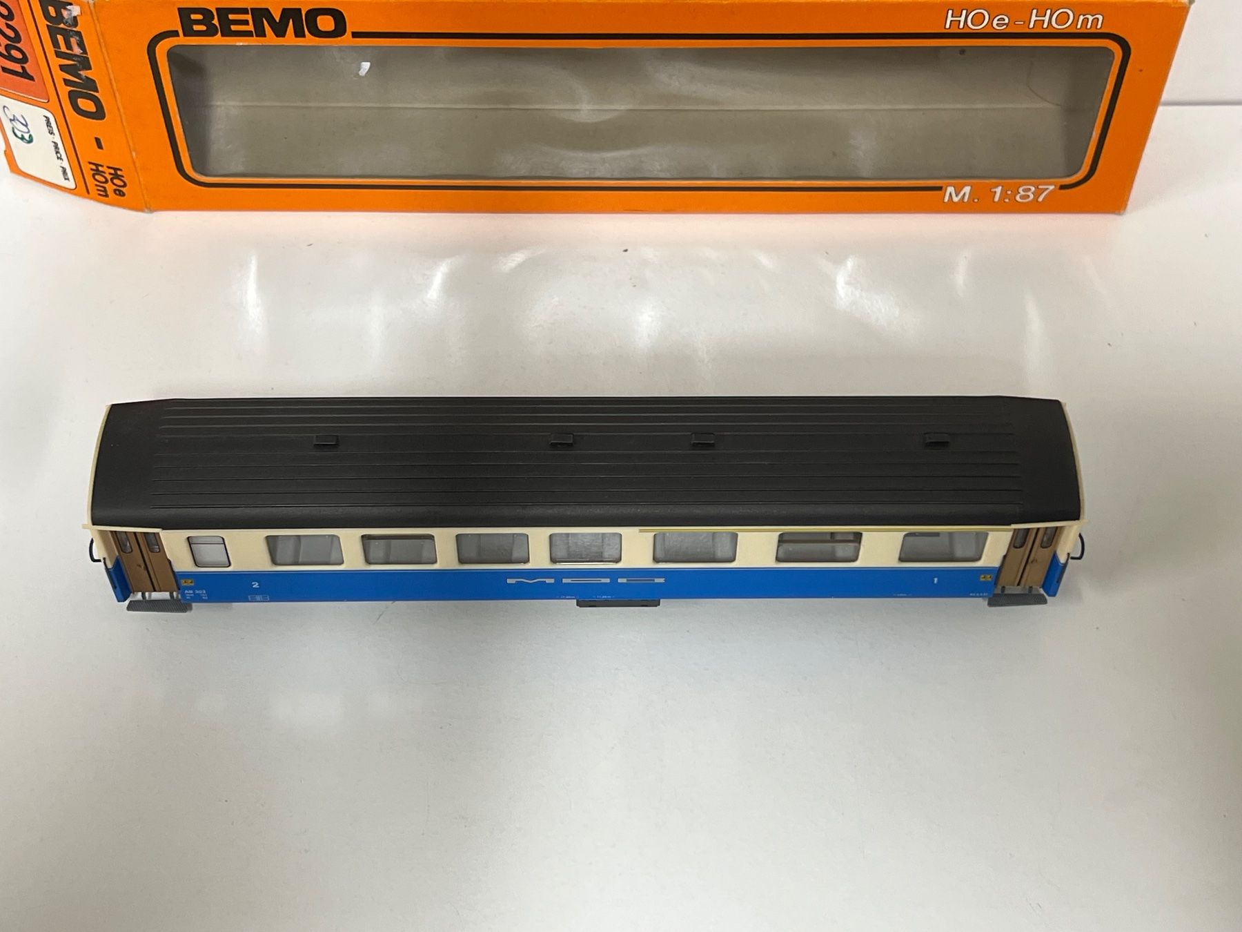 Bemo Modellini di ferrovie: Bemo 3291  MOB AB 303 – Usato da Neuenhof venduto da ludovicco 5