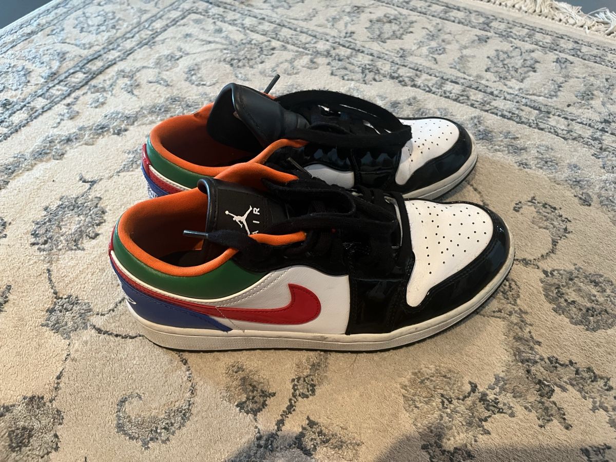 Jordan Scarpe da uomo: Jordan 1 Low Multi-Color Grösse 42 – Nuovo (secondo la descrizione) da Zürich venduto da ljuki