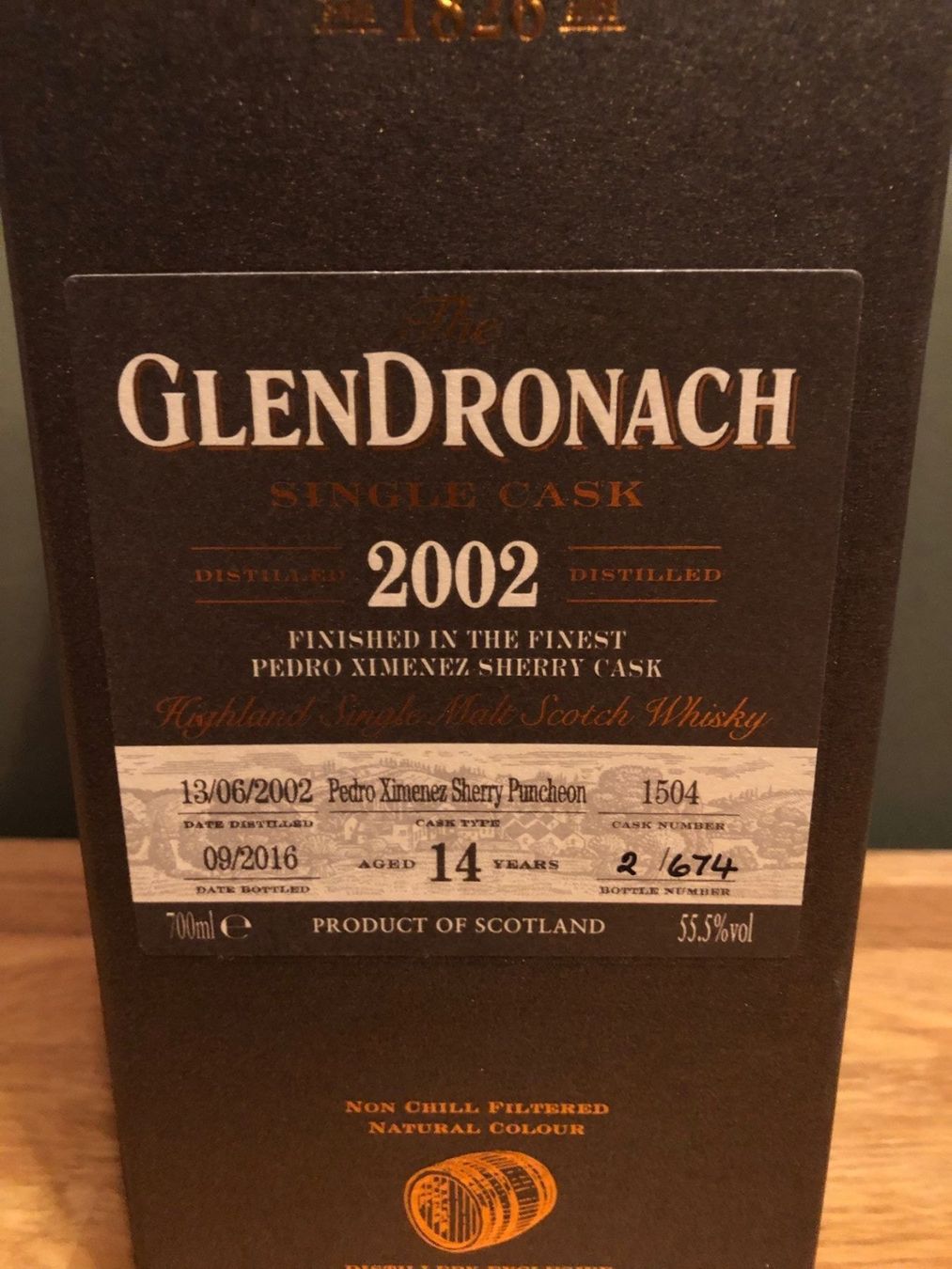 Glendronach Spirituosen: Glendronach Single Cask #1504 - 14 Jahre – Neu und originalverpackt aus Hinwil von allerlei0815 1