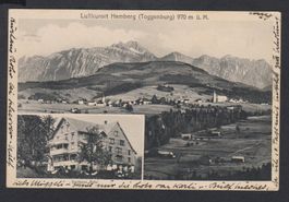 Hemberg (Toggenburg) SG   -   alte Ansichtskarte von 1923