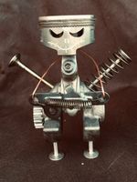 Upcycling Skulptur