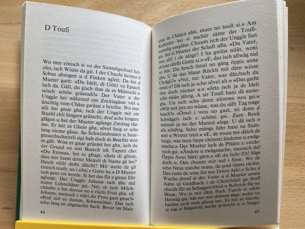 Bücher: Beielitroscht - Frieda Spring-Wyss, Mattstetten – Gebraucht aus Schwarzenburg von Michellu 7