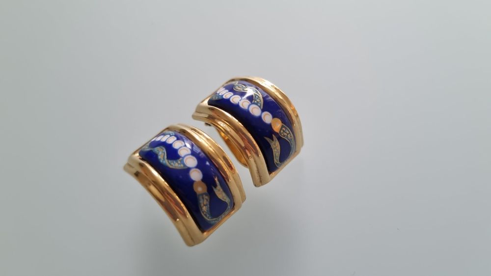 Hermès Orecchini pendenti & Orecchini a lobo: Boucles d'oreille clips Hermès vintage – Usato da Genève venduto da pao_8srw