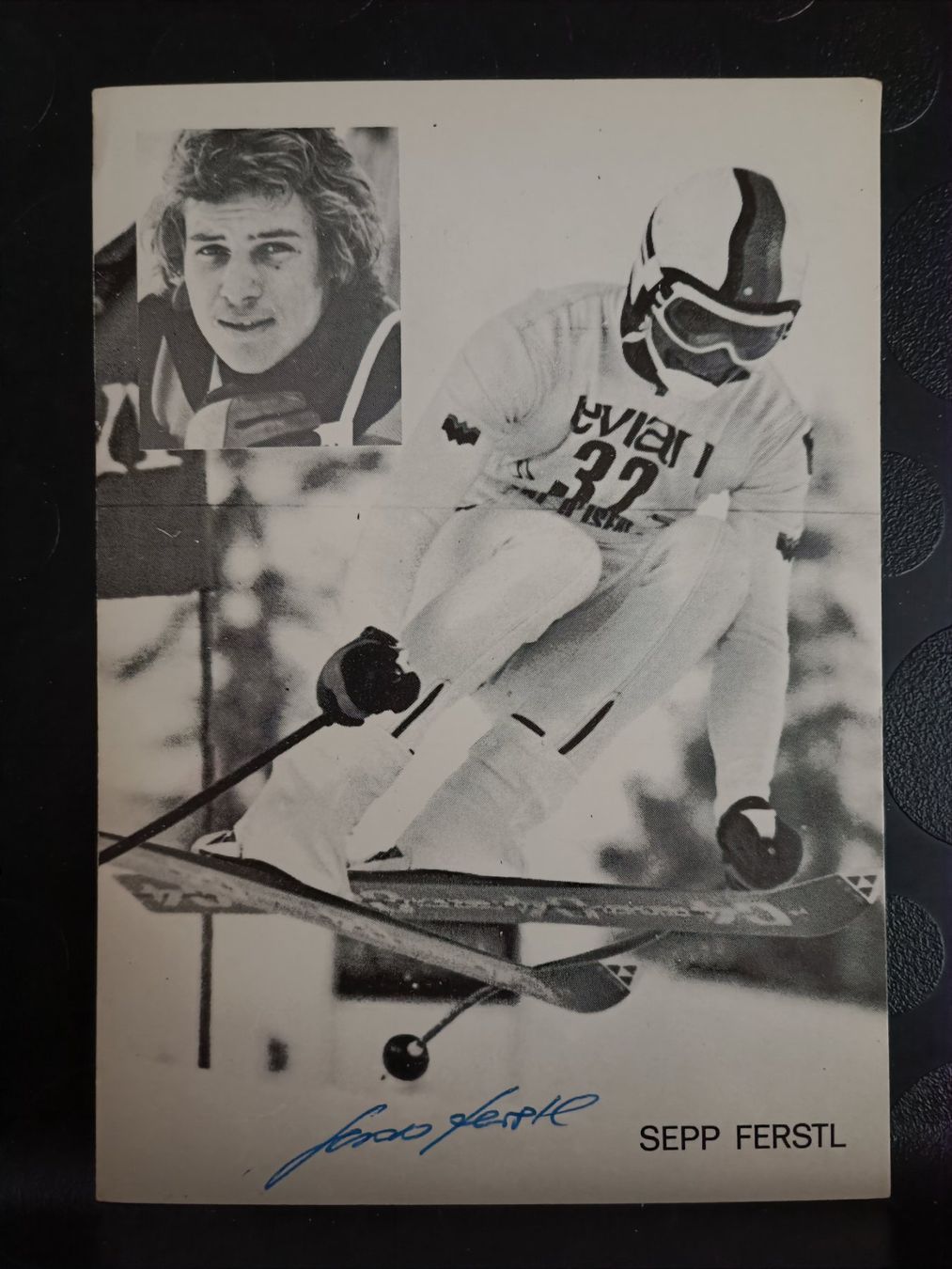 Autografi: Sepp Ferstl - Ski - handsignierte alte Karte – Usato da Menziken venduto da Artographs