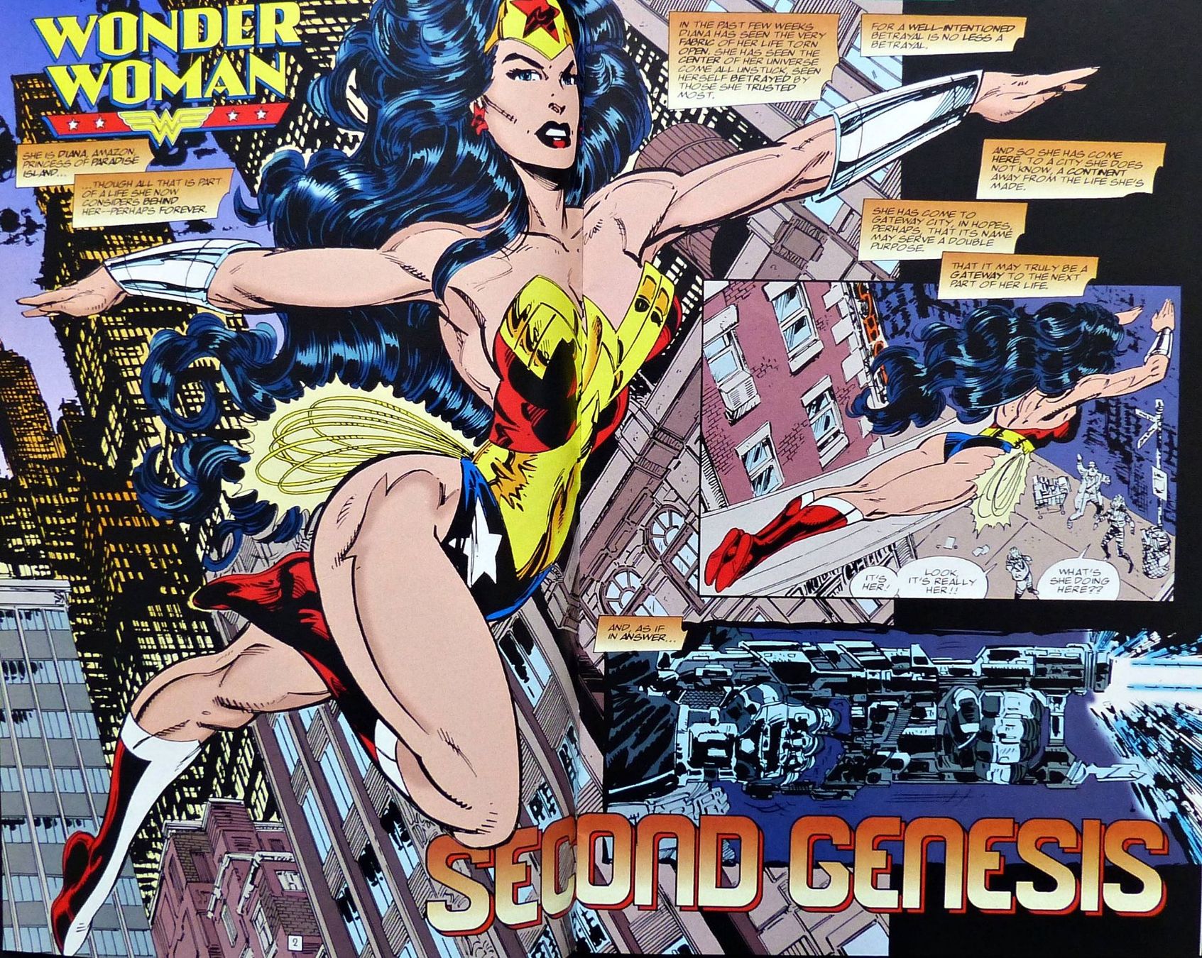 WONDER WOMAN 101-104 🔑 JOHN BYRNE 2ND GENESIS 4 PART 1995 (Gebraucht ...