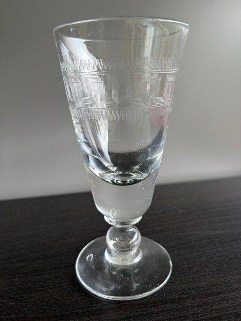 Bicchieri: Kaffeeglas mit Mäandermuster, Unikat – Usato da Cham venduto da Collector0 1