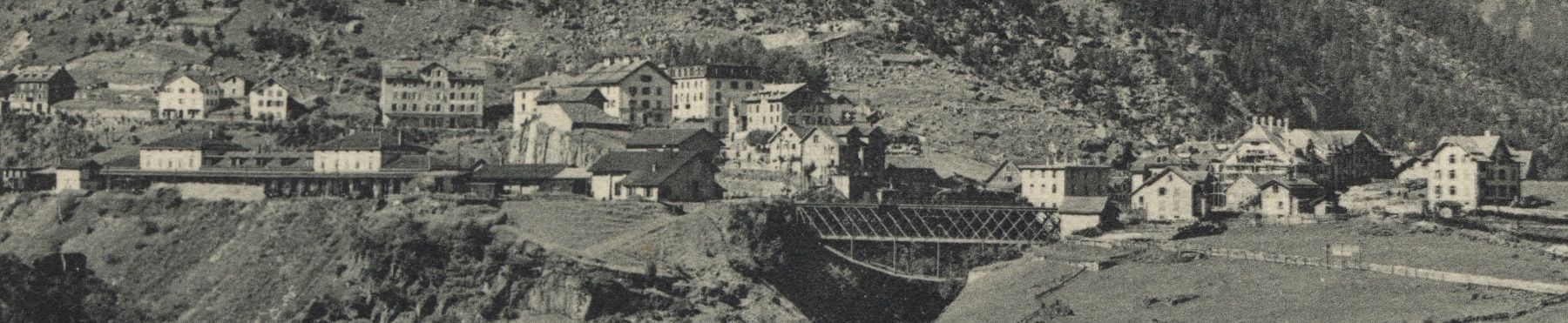 Cartoline postali: AK Göschenen mit Dammagletscher – Usato da Kirchberg BE venduto da Mgh