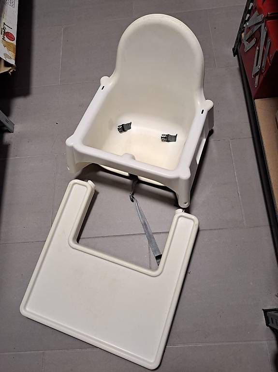 Seggioloni: Ikea ANTILOP Kinderstuhl mit Sitzgurt – Usato da Grafstal venduto da amedici8310 2