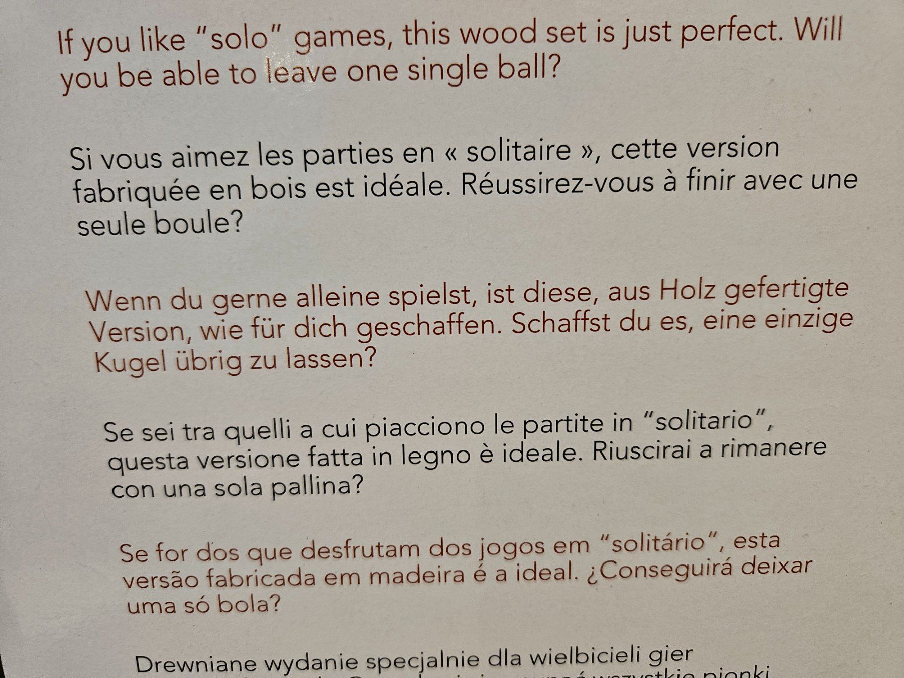 Spiele: Neu - cayro - Solitaire – Neu und originalverpackt aus Dagmersellen von Jarsetz_Restposten 2